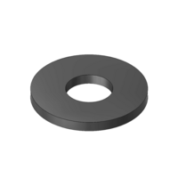 MODULAR SOLUTIONS BLACK OXIDE PLATED FASTENER&lt;BR&gt;M8 LARGE WASHER